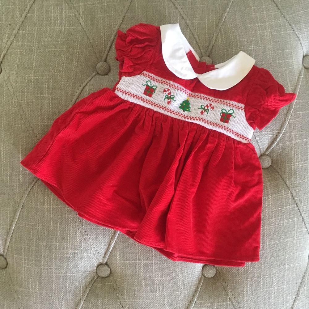 Goodlad baby girl Christmas dress